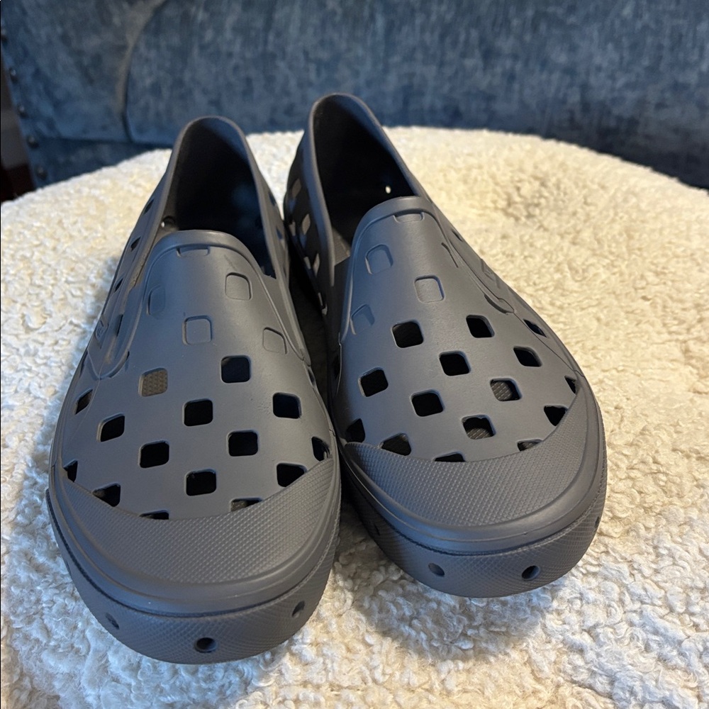 Vans Trek Slip-On Pewter US Men's Size 7 Breathable Rubber NWOT - Picture 3 of 5
